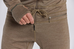 Merino Ninja Suit waistband detail.