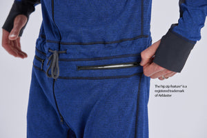 Ninja Suit Pro II 350 hip zip detail.